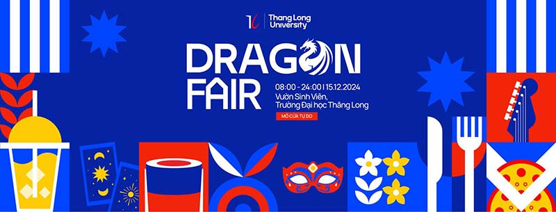 Hội chợ Dragon Fair 2024 - Kỷ niệm 36 năm Ngày thành lập Trường Đại học Thăng Long